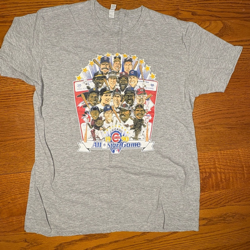 Gray All-Star Game Graphic T-Shirt